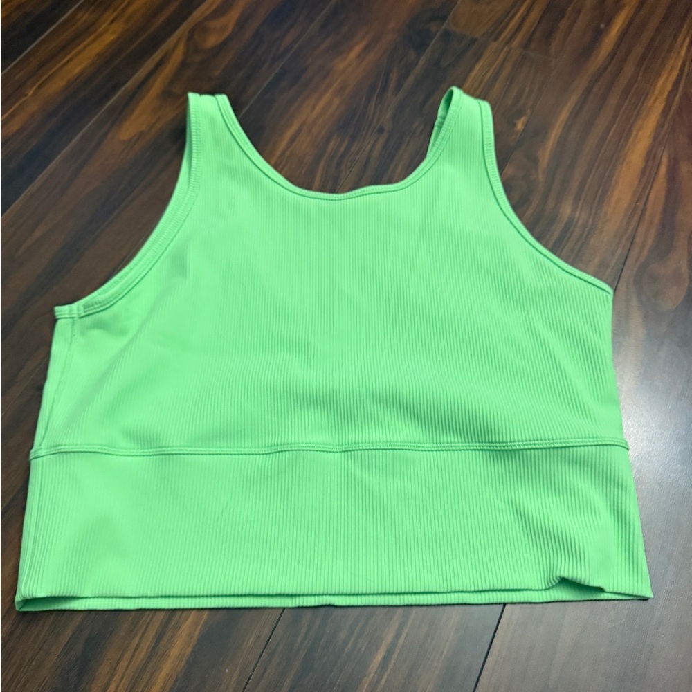 Pivot tank in scream green